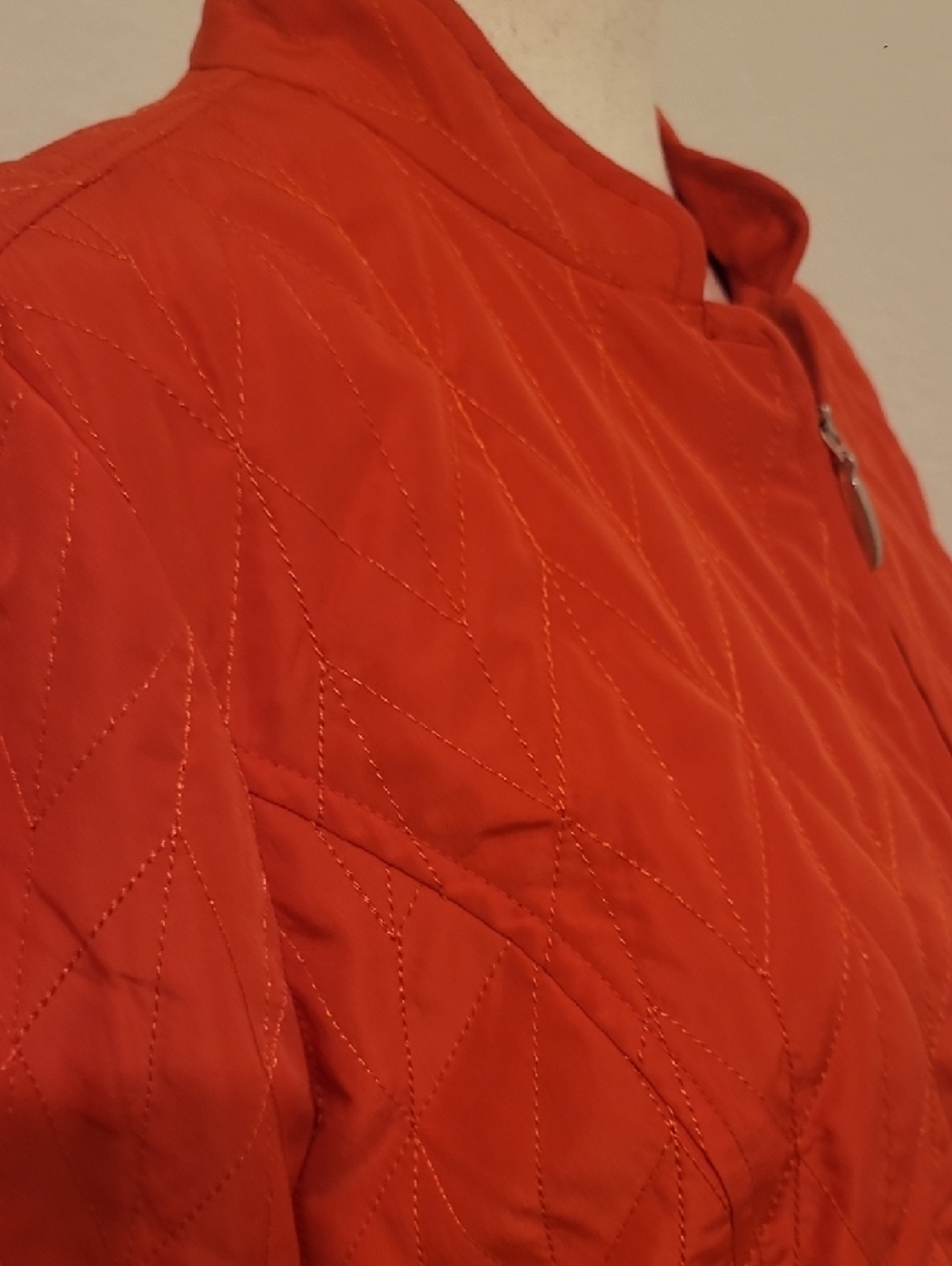 Chico's Quilted Lightweight Zip Jacket - Picture 5 of 6